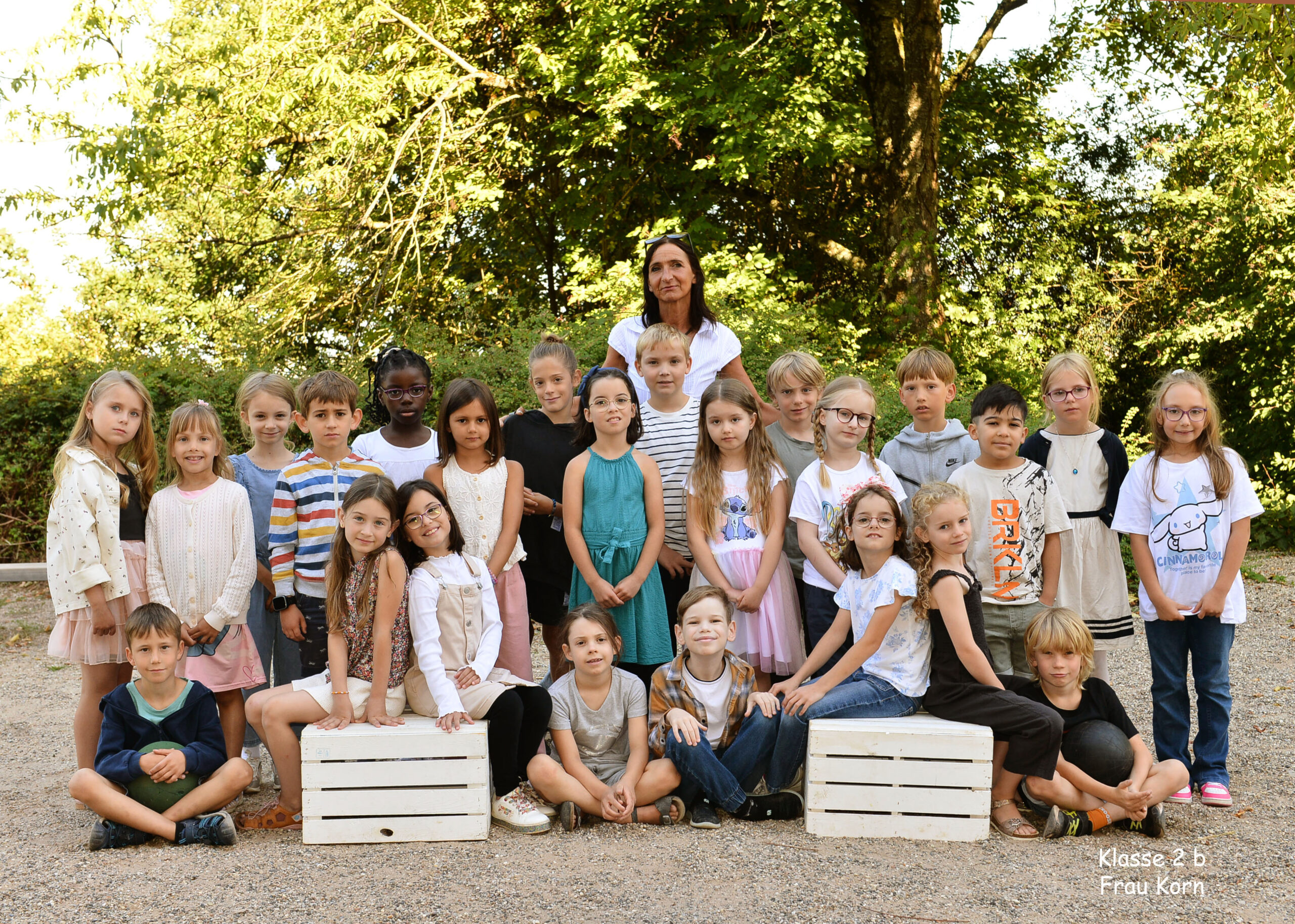 Fotografie der Klasse 2b