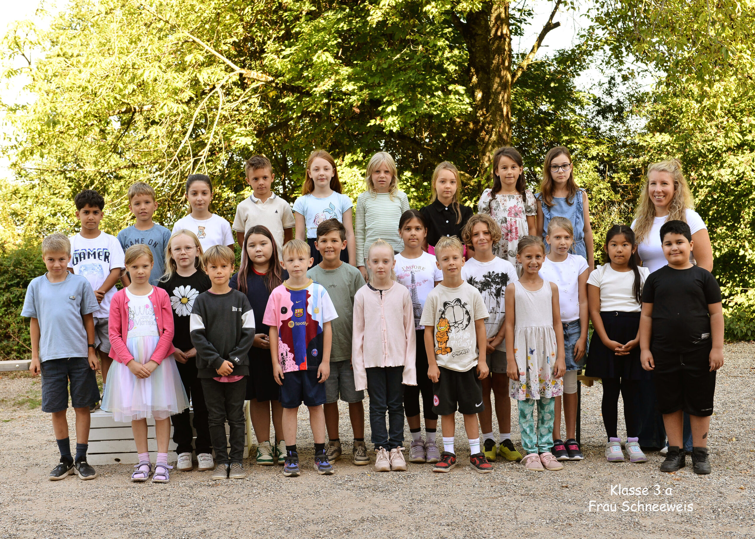 Fotografie der Klasse 3a