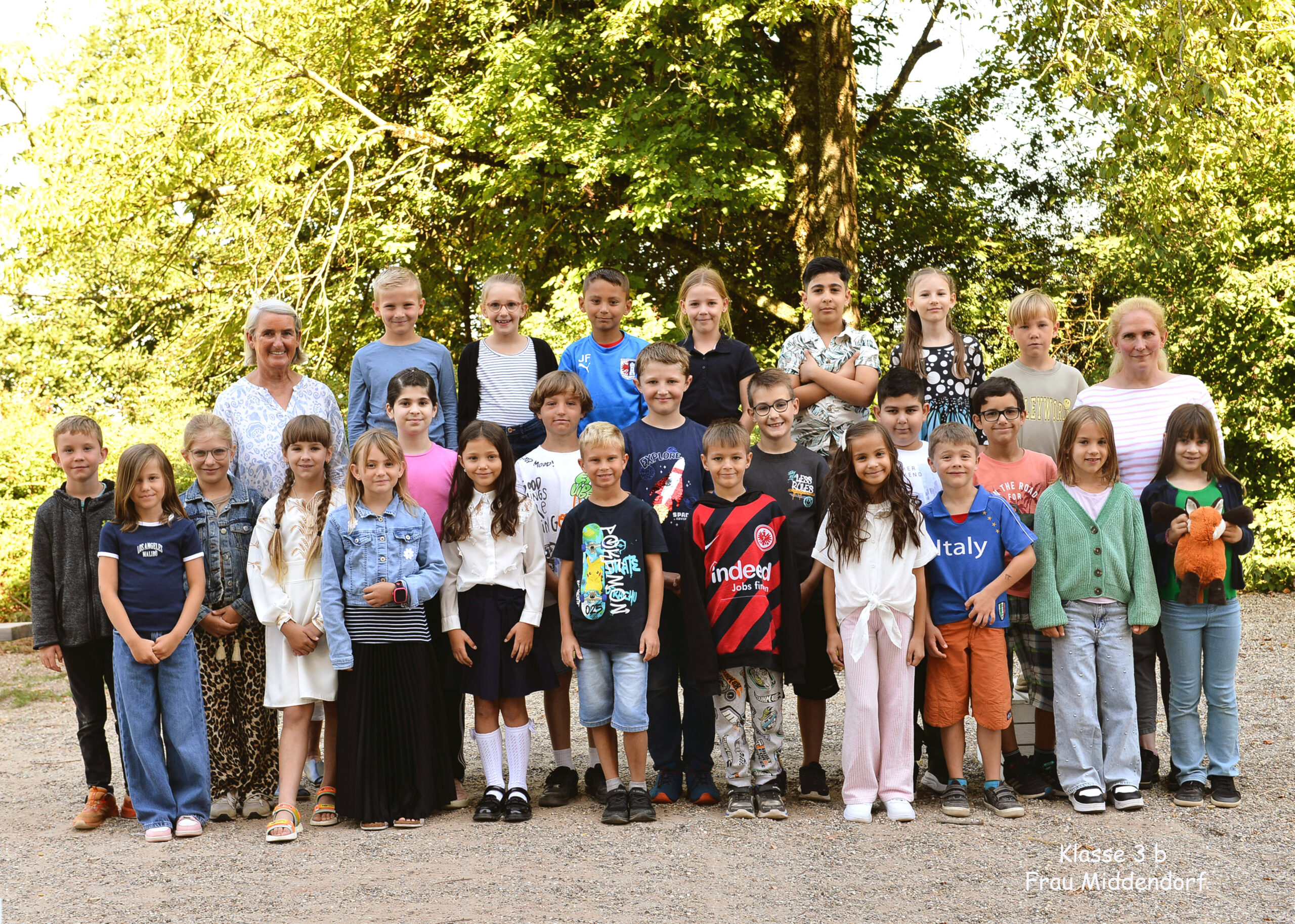Fotografie der Klasse 3b