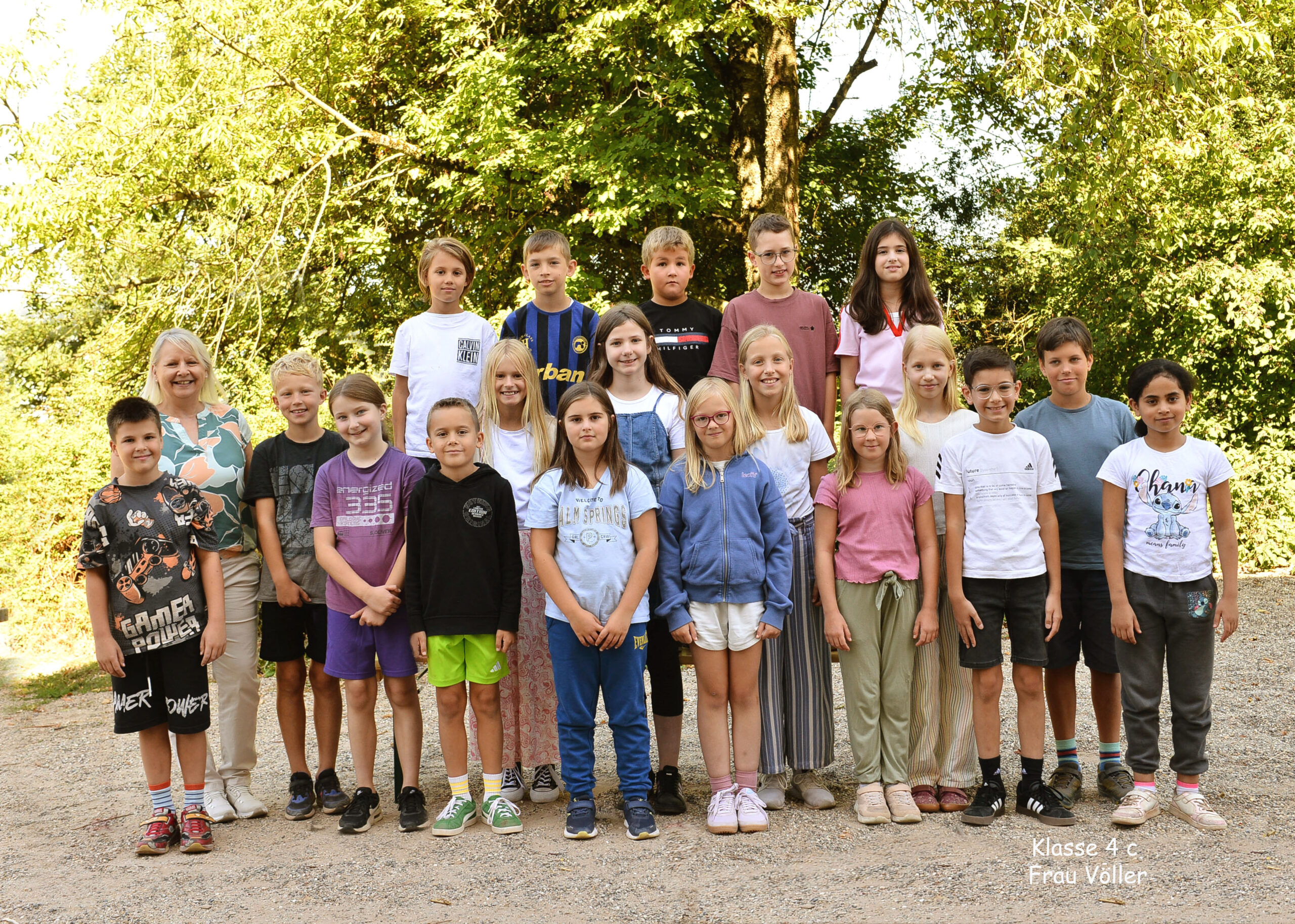 Fotografie der Klasse 4c