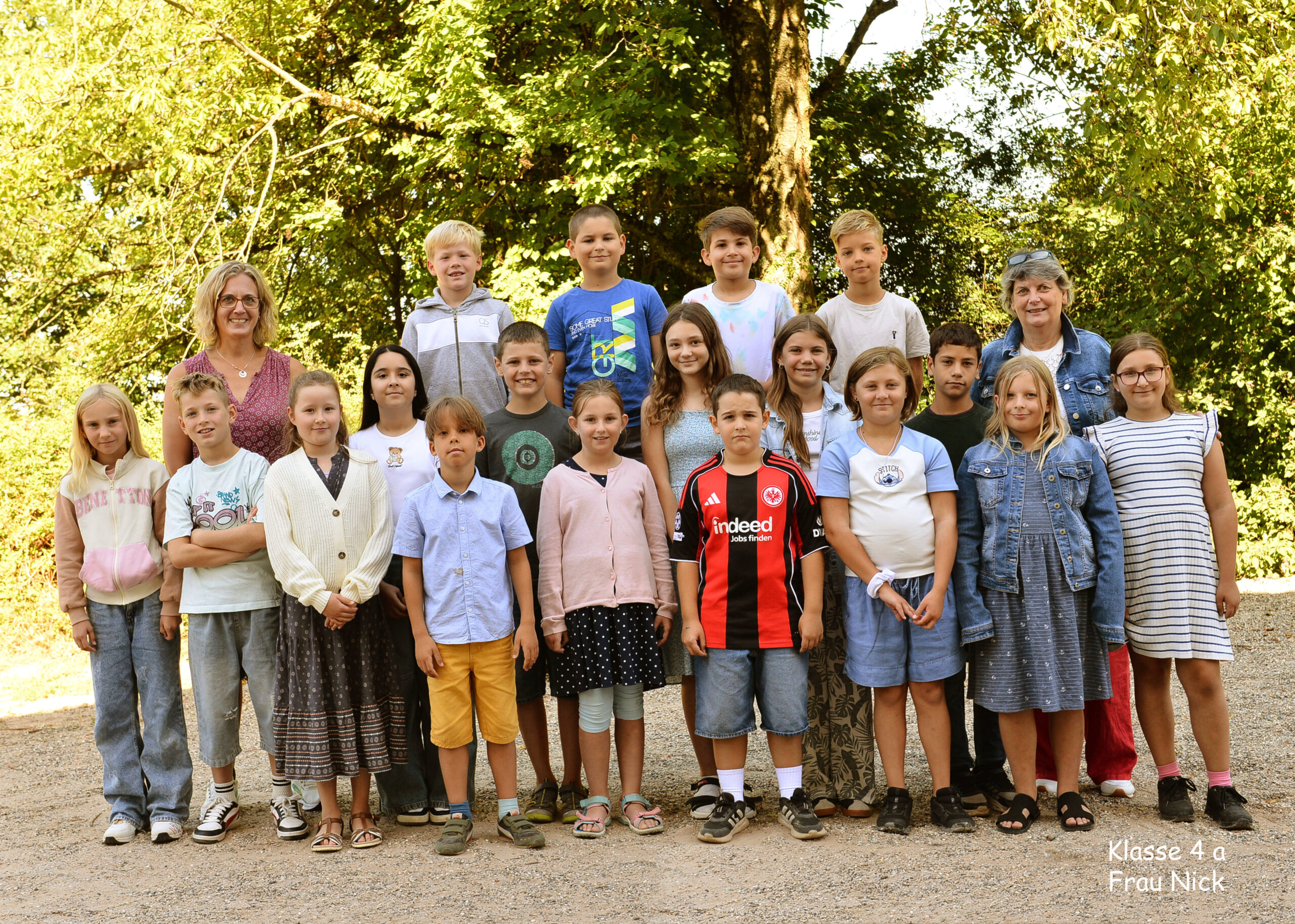 Fotografie der Klasse 4a