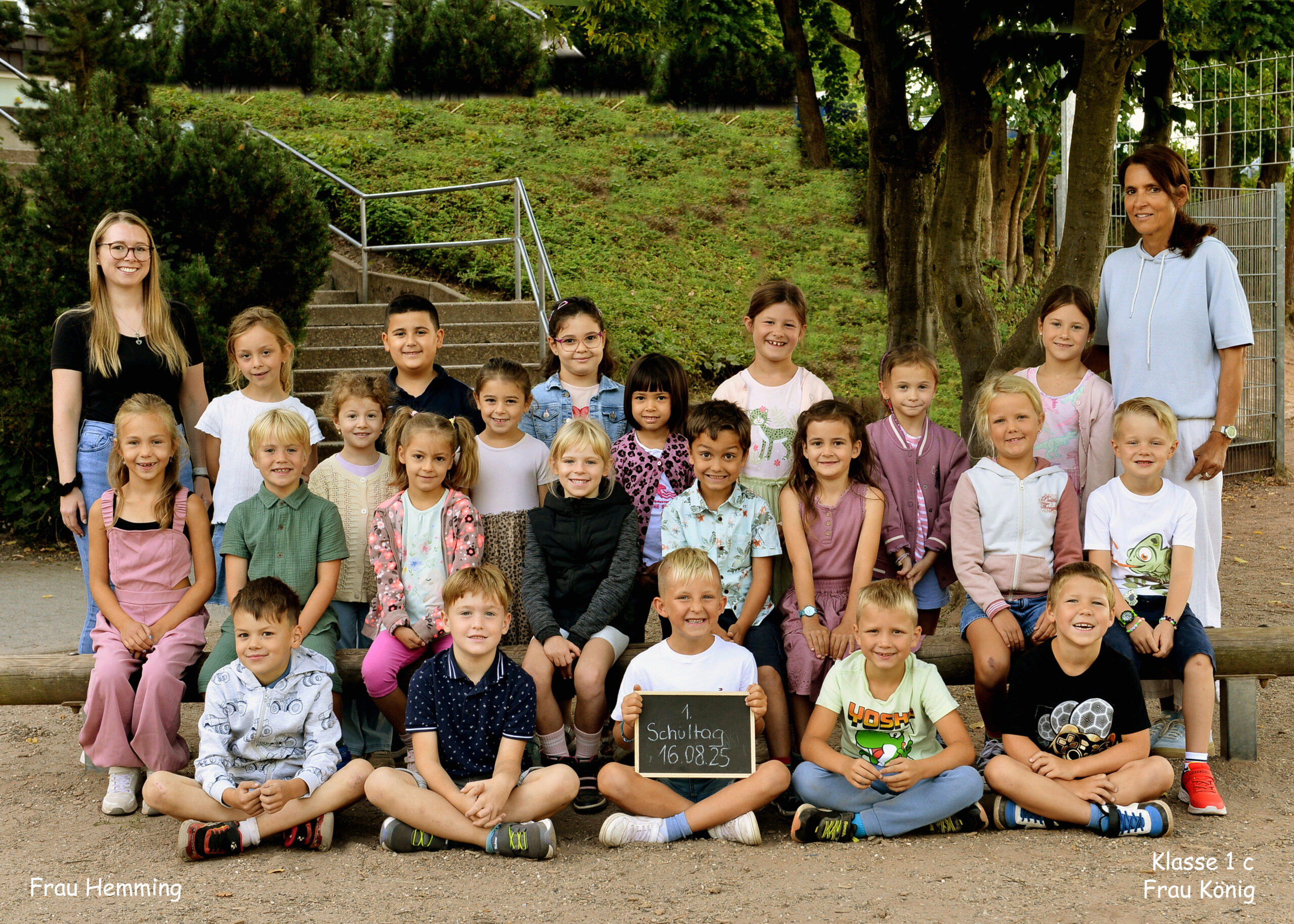 Fotografie der Klasse 1c