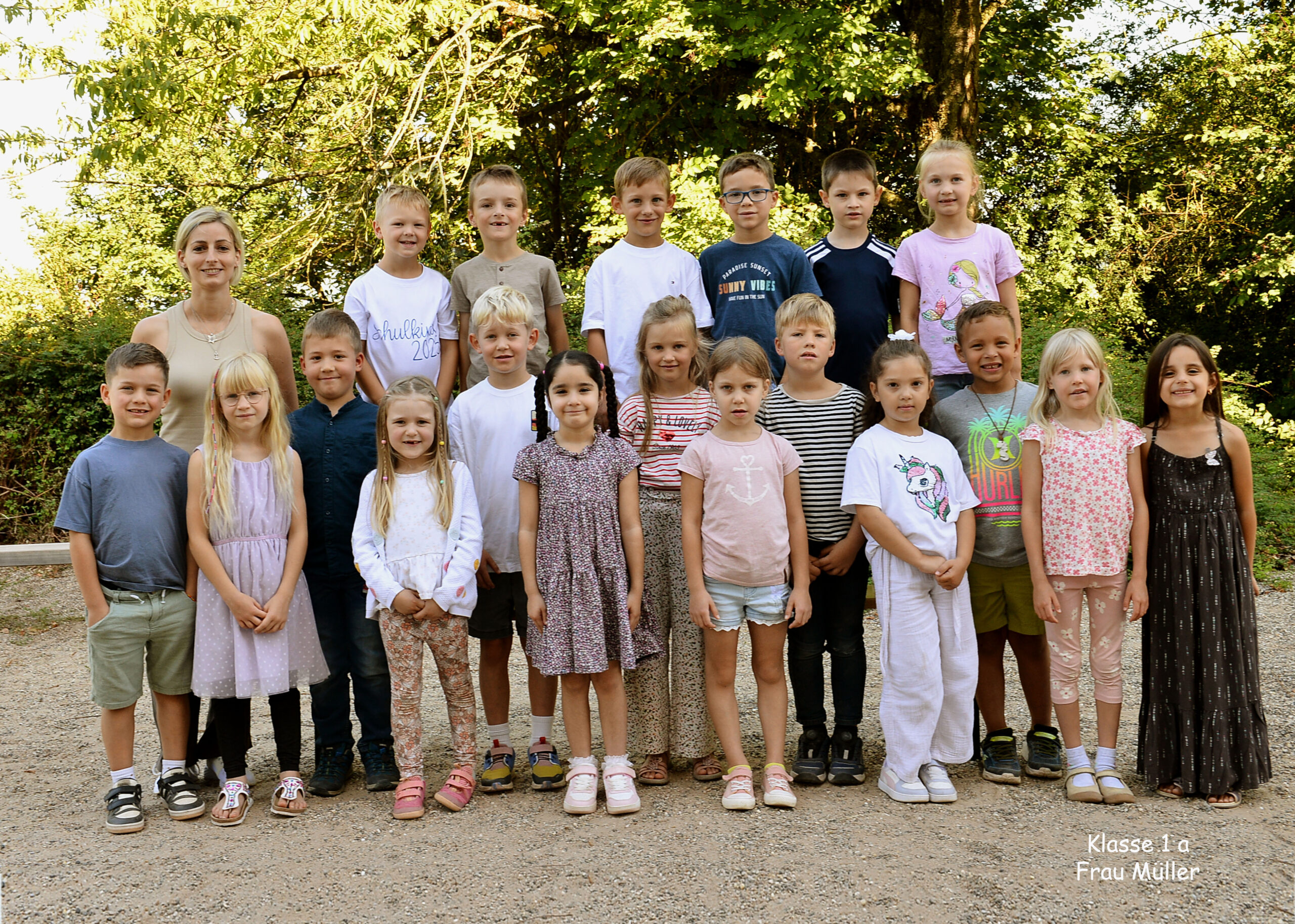 Fotografie der Klasse 1a