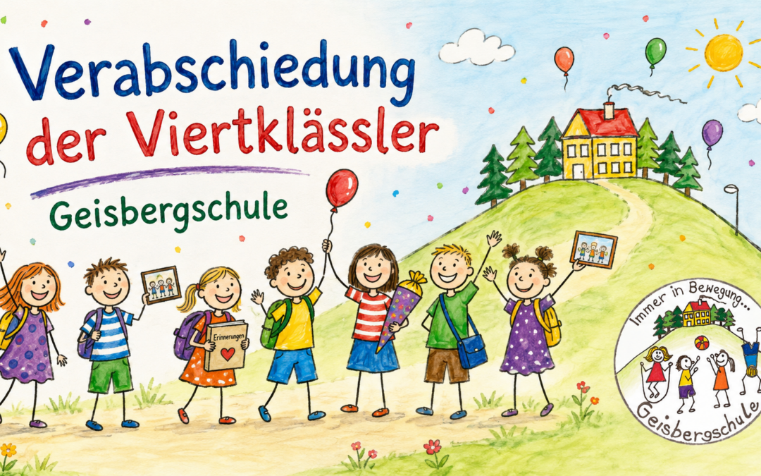 Feierliche Verabschiedung unserer Viertklässler
